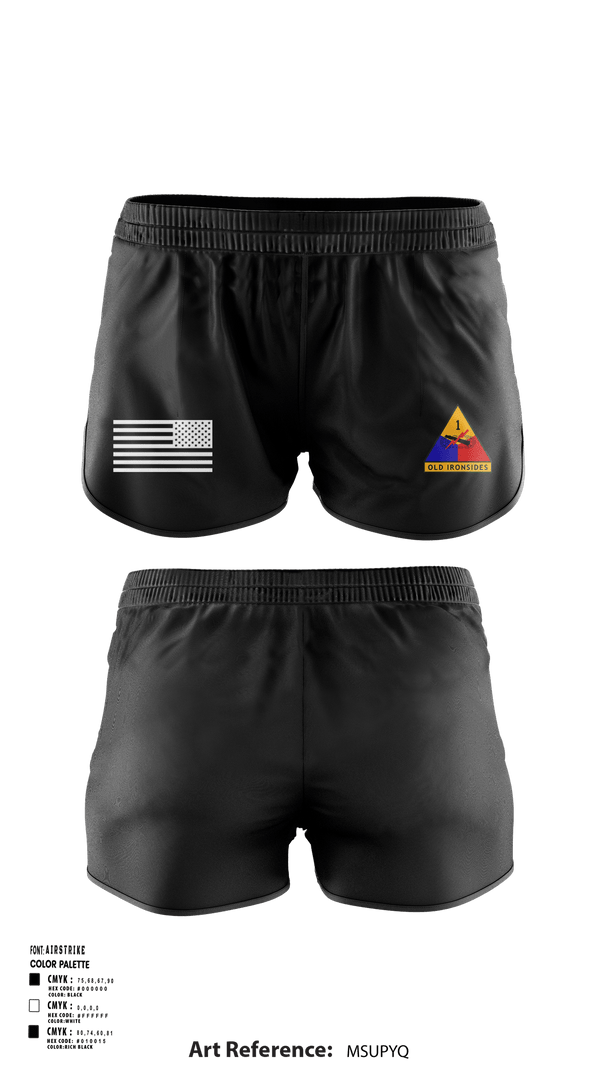 Ranger Panties, B/4-60TH ADAR, Army, Teamtime, Team time, sublimation, custom sports apparel, team uniforms, spirit wear, spiritwear, sports uniforms, custom shirts, team store, custom team store, fundraiser sports, apparel fundraiser
