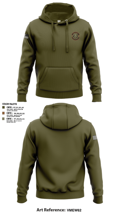 150th Electromagnetic Warfare Squadron 66679137 Hoodie - 105