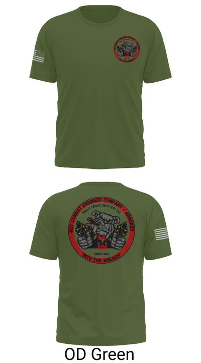 41st CEC-A 2239571 Old School Cotton Feel Shirt - 50
