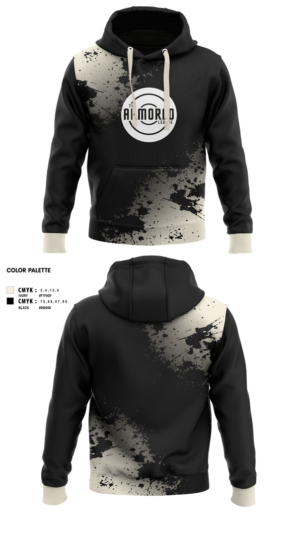 Hoodie, THE ARMORED LEAGUE, Wrestling, Teamtime, Team time, sublimation, custom sports apparel, team uniforms, spirit wear, spiritwear, sports uniforms, custom shirts, team store, custom team store, fundraiser sports, apparel fundraiser