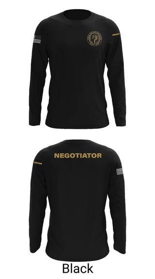 Long Sleeve Performance Shirt, Montgomery County Police CNT, , Teamtime, Team time, sublimation, custom sports apparel, team uniforms, spirit wear, spiritwear, sports uniforms, custom shirts, team store, custom team store, fundraiser sports, apparel fundraiser