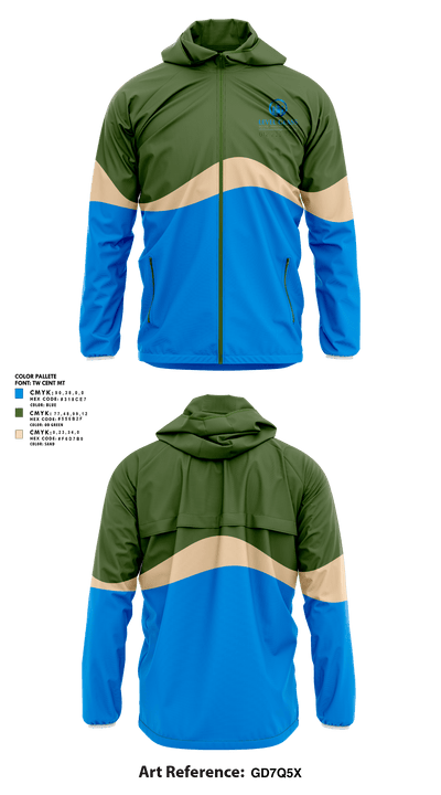 Union Glass 33122404 Windbreaker - 1