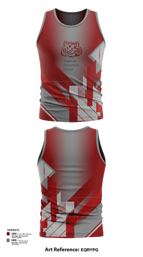 Tank Top, Thomson Tigers Track and Field, Track & Field, Teamtime, Team time, sublimation, custom sports apparel, team uniforms, spirit wear, spiritwear, sports uniforms, custom shirts, team store, custom team store, fundraiser sports, apparel fundraiser