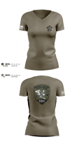 Desoto Parish Sheriff’s Office SWAT 96346958 Women's Short Sleeve V-neck Shirt - 1