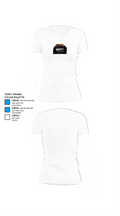 Covenant Christian High School Tennis 45149175 Women's Short Sleeve V-neck Shirt - 18