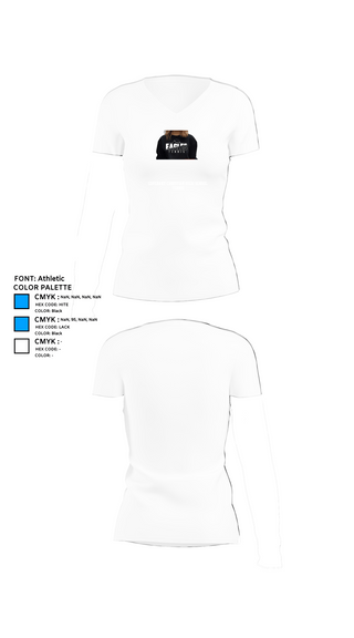 Womens Short Sleeve Vneck Shirt, Covenant Christian High School Tennis, Tennis, Teamtime, Team time, sublimation, custom sports apparel, team uniforms, spirit wear, spiritwear, sports uniforms, custom shirts, team store, custom team store, fundraiser sports, apparel fundraiser