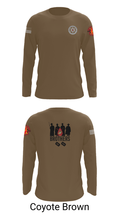 Wpns 1/8 Mortars 40720351 Long Sleeve Performance Shirt 6