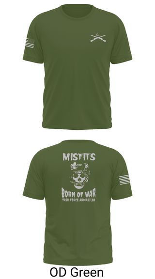 Short Sleeve Performance Shirt, 4th platoon misfits, Army, Teamtime, Team time, sublimation, custom sports apparel, team uniforms, spirit wear, spiritwear, sports uniforms, custom shirts, team store, custom team store, fundraiser sports, apparel fundraiser