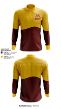 Minot High Majettes Track & Field 57491282 Quarter Zip Jacket - 1