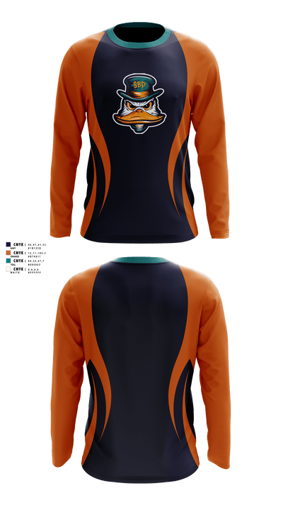 Diamond Ducks 41006610 Long Sleeve Performance Shirt 4