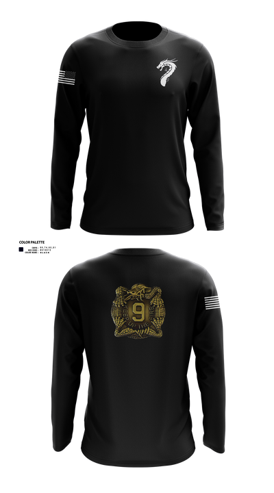 4-9 Infantry 4/2SBCT 54711564 Long Sleeve Performance Shirt 3
