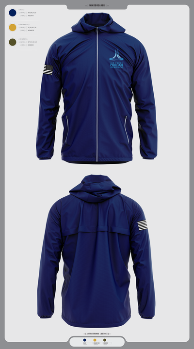 9th Civil Engineer Squadron 89211458 Windbreaker - 1