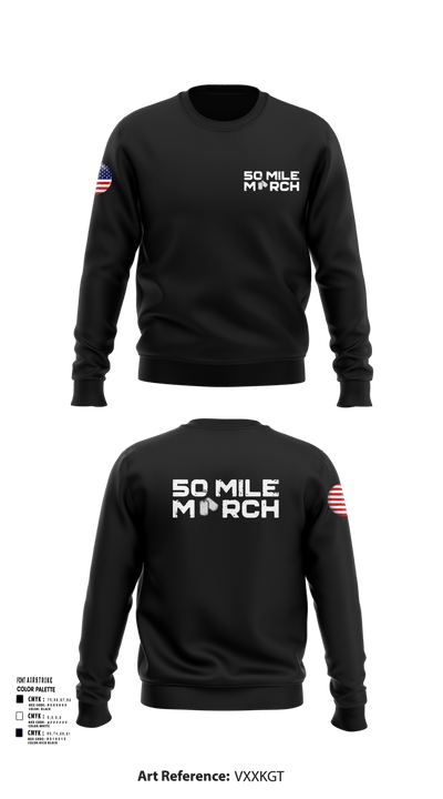 50 Mile March 87874734 Crew Neck Sweatshirt - 3 (2)