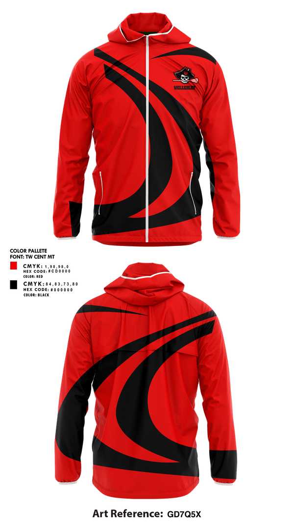 Windbreaker, Wellesley High School Lacrosse, Men's Lacrosse, Teamtime, Team time, sublimation, custom sports apparel, team uniforms, spirit wear, spiritwear, sports uniforms, custom shirts, team store, custom team store, fundraiser sports, apparel fundraiser