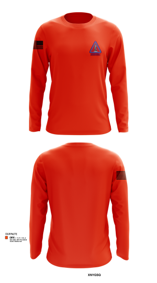 Long Sleeve Performance Shirt, Recruiting and Retention Battalion, , Teamtime, Team time, sublimation, custom sports apparel, team uniforms, spirit wear, spiritwear, sports uniforms, custom shirts, team store, custom team store, fundraiser sports, apparel fundraiser
