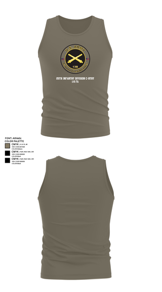 Tank Top, 25th infantry division C-Btry 1/8 FA, , Teamtime, Team time, sublimation, custom sports apparel, team uniforms, spirit wear, spiritwear, sports uniforms, custom shirts, team store, custom team store, fundraiser sports, apparel fundraiser
