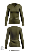 HSI First Stare BEST 75939314 Women's Long Sleeve V-neck Shirt - 105
