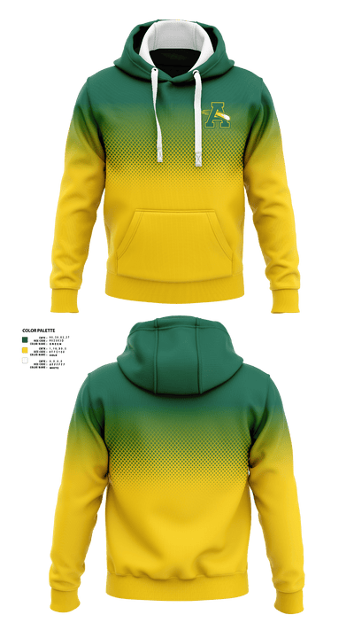 Amherst Steele Comets Girls Tennis 81872098 Hoodie - 1