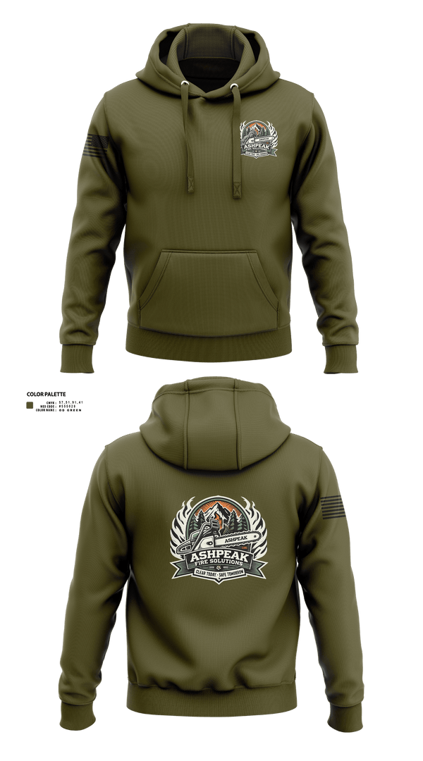 Hoodie, AshPeak Fire Solutions, , Teamtime, Team time, sublimation, custom sports apparel, team uniforms, spirit wear, spiritwear, sports uniforms, custom shirts, team store, custom team store, fundraiser sports, apparel fundraiser