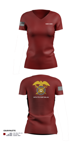 Womens Short Sleeve Vneck Shirt, 80th TTC, , Teamtime, Team time, sublimation, custom sports apparel, team uniforms, spirit wear, spiritwear, sports uniforms, custom shirts, team store, custom team store, fundraiser sports, apparel fundraiser