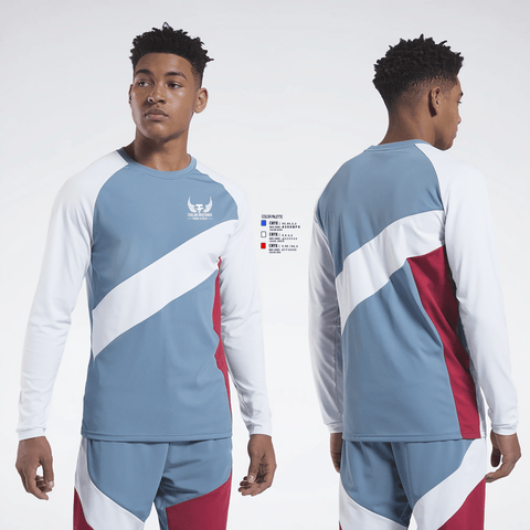 Long Sleeve Performance Shirt, Tuslaw High School Track and Field, Track & Field, Teamtime, Team time, sublimation, custom sports apparel, team uniforms, spirit wear, spiritwear, sports uniforms, custom shirts, team store, custom team store, fundraiser sports, apparel fundraiser