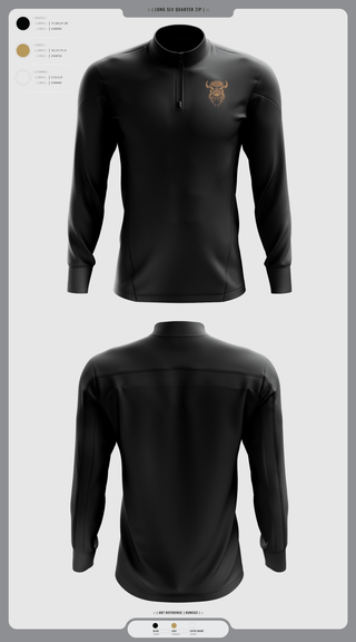 Quarter Zip Jacket, Hugo Buffaloes Tennis, Tennis, Teamtime, Team time, sublimation, custom sports apparel, team uniforms, spirit wear, spiritwear, sports uniforms, custom shirts, team store, custom team store, fundraiser sports, apparel fundraiser