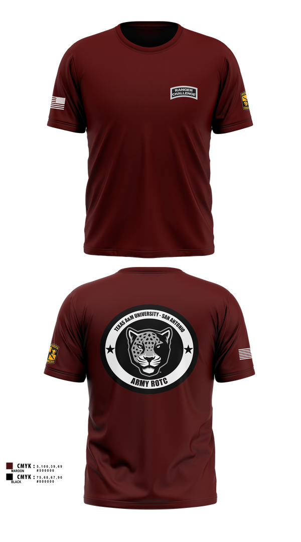 Short Sleeve Performance Shirt, TAMUSA ROTC, Army, Teamtime, Team time, sublimation, custom sports apparel, team uniforms, spirit wear, spiritwear, sports uniforms, custom shirts, team store, custom team store, fundraiser sports, apparel fundraiser