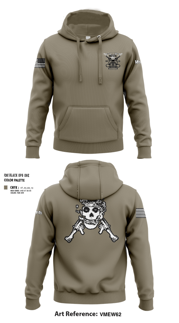 Hoodie, 40th Military Police, , Teamtime, Team time, sublimation, custom sports apparel, team uniforms, spirit wear, spiritwear, sports uniforms, custom shirts, team store, custom team store, fundraiser sports, apparel fundraiser