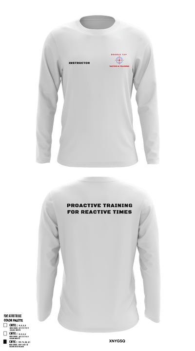 Double Tap Tactics 82366123 Long Sleeve Performance Shirt 3
