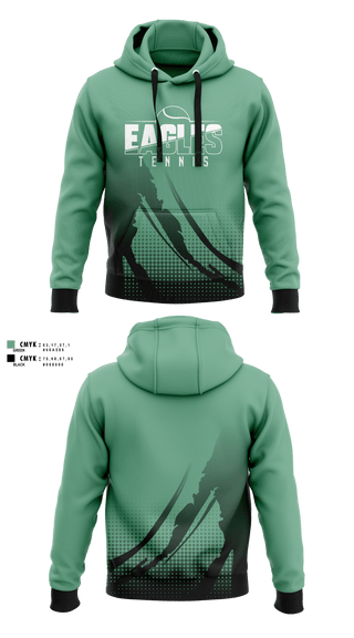 Hoodie, Covenant Christian High School Tennis, Tennis, Teamtime, Team time, sublimation, custom sports apparel, team uniforms, spirit wear, spiritwear, sports uniforms, custom shirts, team store, custom team store, fundraiser sports, apparel fundraiser