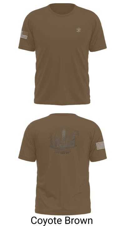 Cook County Sheriff’s Department 90143453 Old School Cotton Feel Shirt - 10