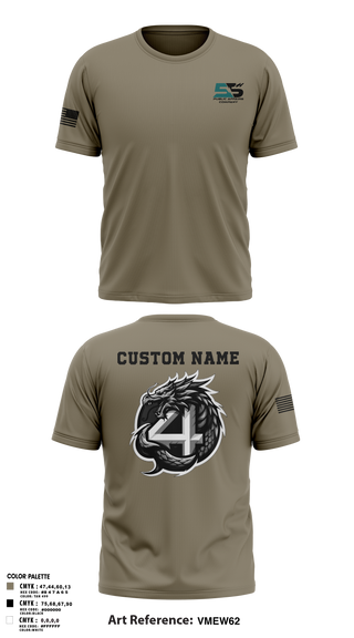 Short Sleeve Performance Shirt, 55th COMCAM 4th PLT, , Teamtime, Team time, sublimation, custom sports apparel, team uniforms, spirit wear, spiritwear, sports uniforms, custom shirts, team store, custom team store, fundraiser sports, apparel fundraiser