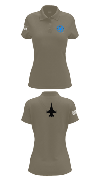 Womens Short Sleeve Performance Polo, 169th Maintenance Squadron, , Teamtime, Team time, sublimation, custom sports apparel, team uniforms, spirit wear, spiritwear, sports uniforms, custom shirts, team store, custom team store, fundraiser sports, apparel fundraiser