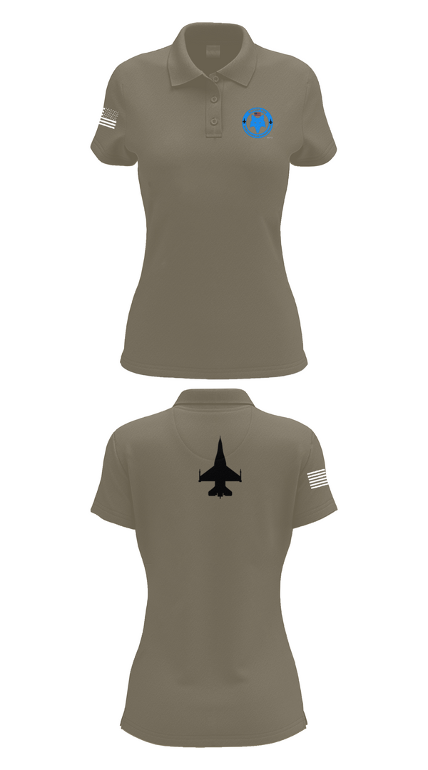 Womens Short Sleeve Performance Polo, 169th Maintenance Squadron, , Teamtime, Team time, sublimation, custom sports apparel, team uniforms, spirit wear, spiritwear, sports uniforms, custom shirts, team store, custom team store, fundraiser sports, apparel fundraiser