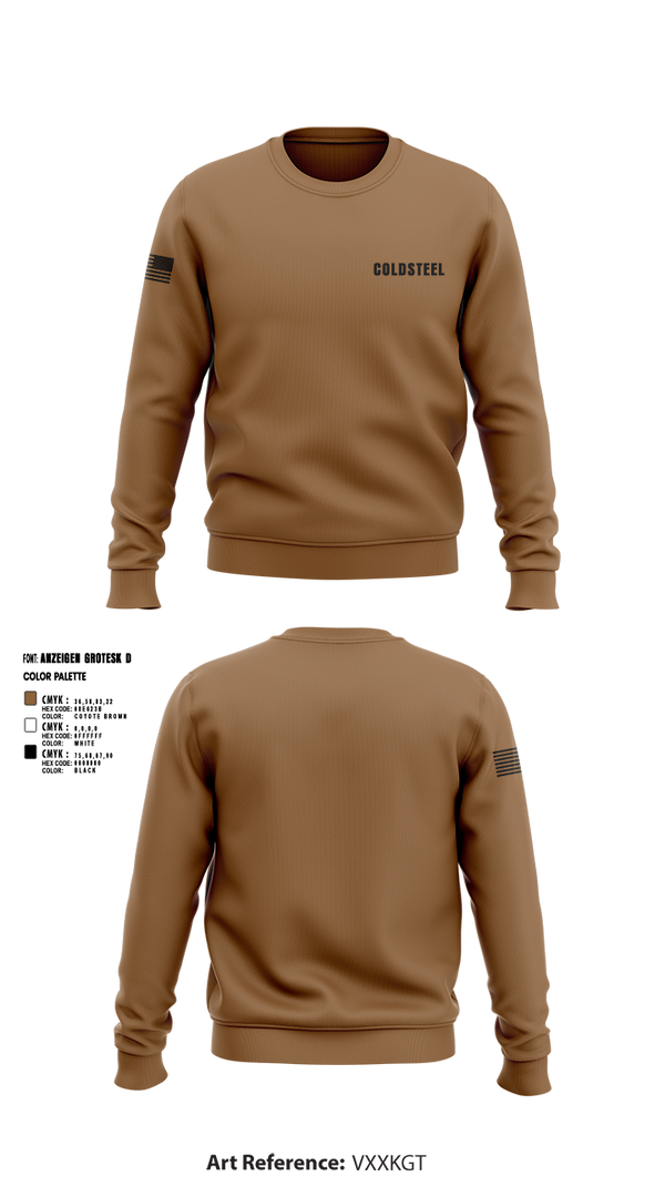 Crew Neck Sweatshirt, Coldsteel, , Teamtime, Team time, sublimation, custom sports apparel, team uniforms, spirit wear, spiritwear, sports uniforms, custom shirts, team store, custom team store, fundraiser sports, apparel fundraiser