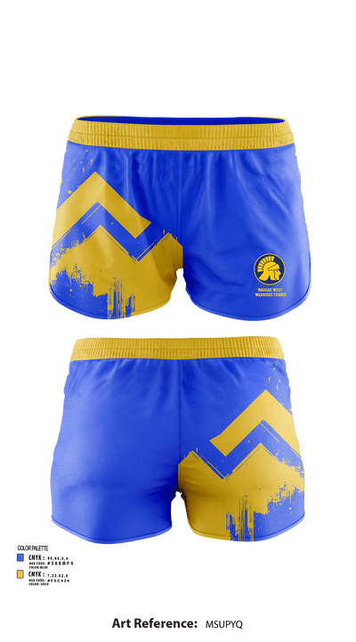 Wausau West Warriors Tennis 24400380 Women's Shorts - 54