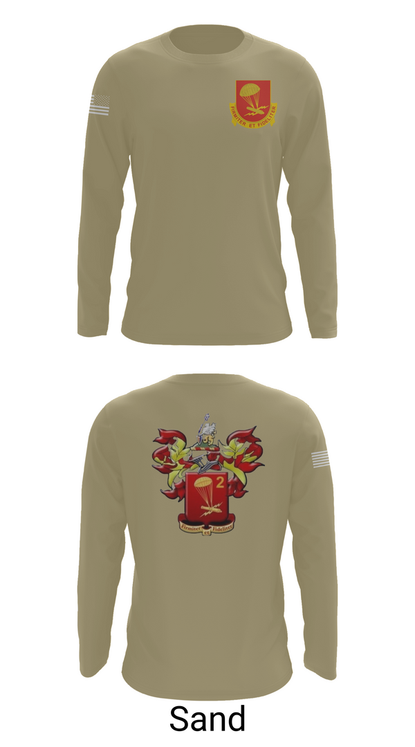 Long Sleeve Performance Shirt, 2-377 PFAR, Army, Teamtime, Team time, sublimation, custom sports apparel, team uniforms, spirit wear, spiritwear, sports uniforms, custom shirts, team store, custom team store, fundraiser sports, apparel fundraiser