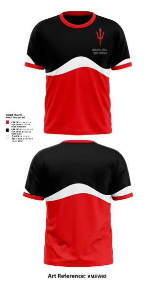 Short Sleeve Performance Shirt, Chapel Hill Red Devils, Track & Field, Teamtime, Team time, sublimation, custom sports apparel, team uniforms, spirit wear, spiritwear, sports uniforms, custom shirts, team store, custom team store, fundraiser sports, apparel fundraiser