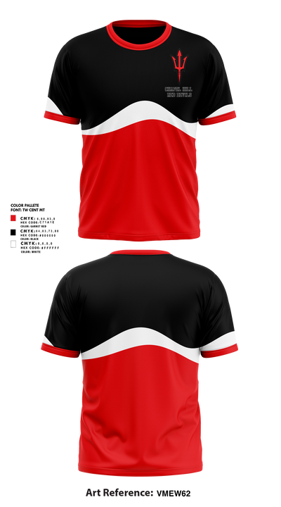 Chapel Hill Red Devils 78175898 Short Sleeve Performance Shirt - 2