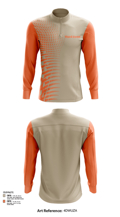 Yard Zone 31042764 Quarter Zip Jacket - 41