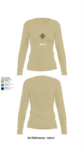 159 FW 5610142 Women's Long Sleeve V-neck Shirt - 82
