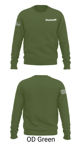 Crew Neck Sweatshirt, Dustoff, , Teamtime, Team time, sublimation, custom sports apparel, team uniforms, spirit wear, spiritwear, sports uniforms, custom shirts, team store, custom team store, fundraiser sports, apparel fundraiser
