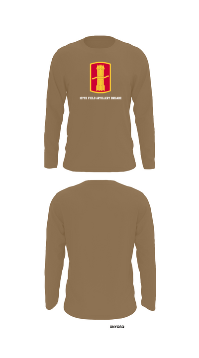 197th field artillery brigade 46187100 Long Sleeve Performance Shirt 12