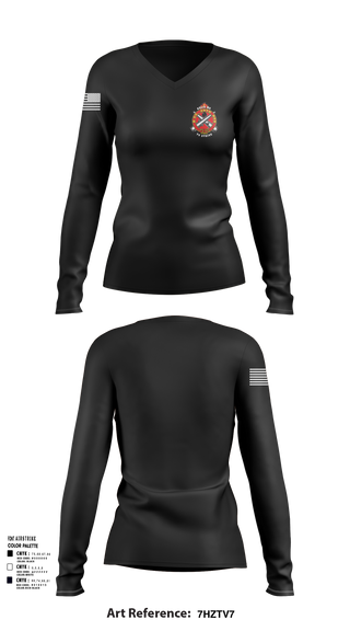 Womens Long Sleeve Vneck Shirt, B CO, 29 BSB, 29 IBCT, , Teamtime, Team time, sublimation, custom sports apparel, team uniforms, spirit wear, spiritwear, sports uniforms, custom shirts, team store, custom team store, fundraiser sports, apparel fundraiser