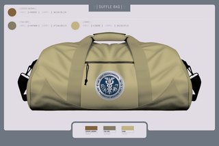 Duffle Bag, PREVENTATIVE MEDICINE, , Teamtime, Team time, sublimation, custom sports apparel, team uniforms, spirit wear, spiritwear, sports uniforms, custom shirts, team store, custom team store, fundraiser sports, apparel fundraiser