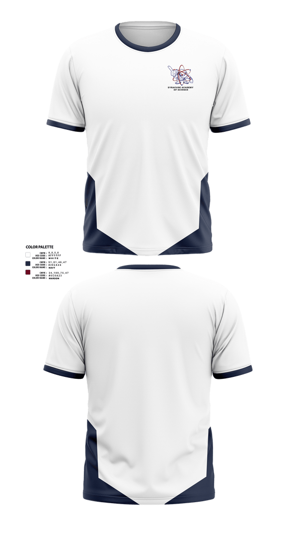 Short Sleeve Performance Shirt, Syracuse Academy of Science Track and Field, Track & Field, Teamtime, Team time, sublimation, custom sports apparel, team uniforms, spirit wear, spiritwear, sports uniforms, custom shirts, team store, custom team store, fundraiser sports, apparel fundraiser