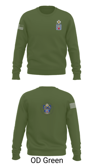 Crew Neck Sweatshirt, 1st Battalion, 16th Infantry Regiment, , Teamtime, Team time, sublimation, custom sports apparel, team uniforms, spirit wear, spiritwear, sports uniforms, custom shirts, team store, custom team store, fundraiser sports, apparel fundraiser