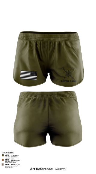 Ranger Panties, 146th ASOS, Air Force, Teamtime, Team time, sublimation, custom sports apparel, team uniforms, spirit wear, spiritwear, sports uniforms, custom shirts, team store, custom team store, fundraiser sports, apparel fundraiser