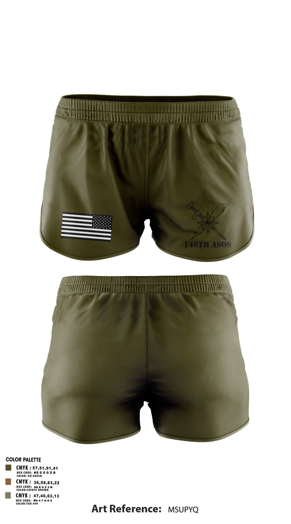 Ranger Panties, 146th ASOS, Air Force, Teamtime, Team time, sublimation, custom sports apparel, team uniforms, spirit wear, spiritwear, sports uniforms, custom shirts, team store, custom team store, fundraiser sports, apparel fundraiser