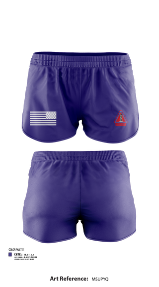 Ranger Panties, Recruiting and Retention Battalion, , Teamtime, Team time, sublimation, custom sports apparel, team uniforms, spirit wear, spiritwear, sports uniforms, custom shirts, team store, custom team store, fundraiser sports, apparel fundraiser